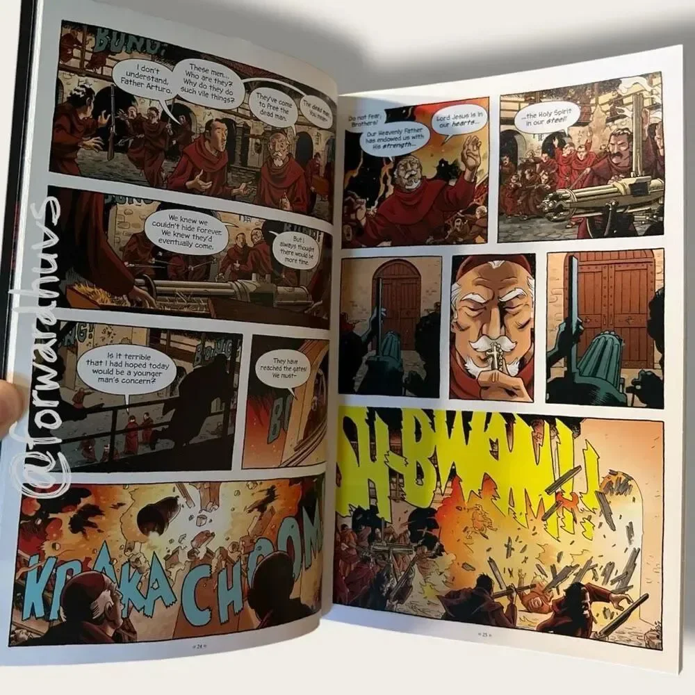 The Sixth Gun Book One Cold Dead Fingers Trade Paperback Western Fantasy Comic
